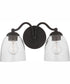 Hillridge 2-Light Vanity Espresso