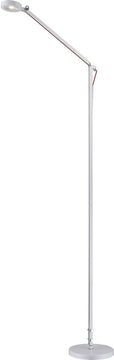 60"H Amsterdam  LED Floor Lamp  White