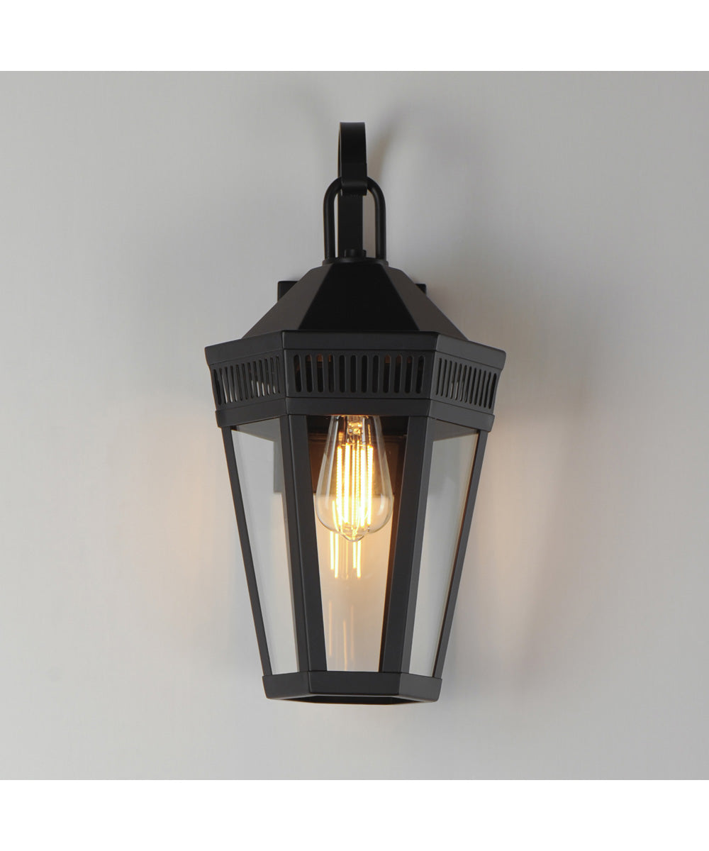 Oxford Outdoor 1-Light Wall Sconce Large Black
