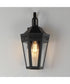 Oxford Outdoor 1-Light Wall Sconce Large Black