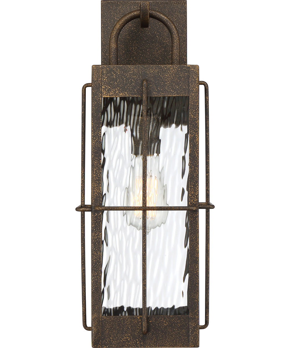 Ward Medium 1-light Outdoor Wall Light Gilded Bronze