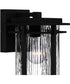 McAlister Small 1-light Outdoor Wall Light  Coastal Armour Aluminum Earth Black