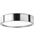 Portal 1-Light 13" LED Flush Mount Polished Chrome