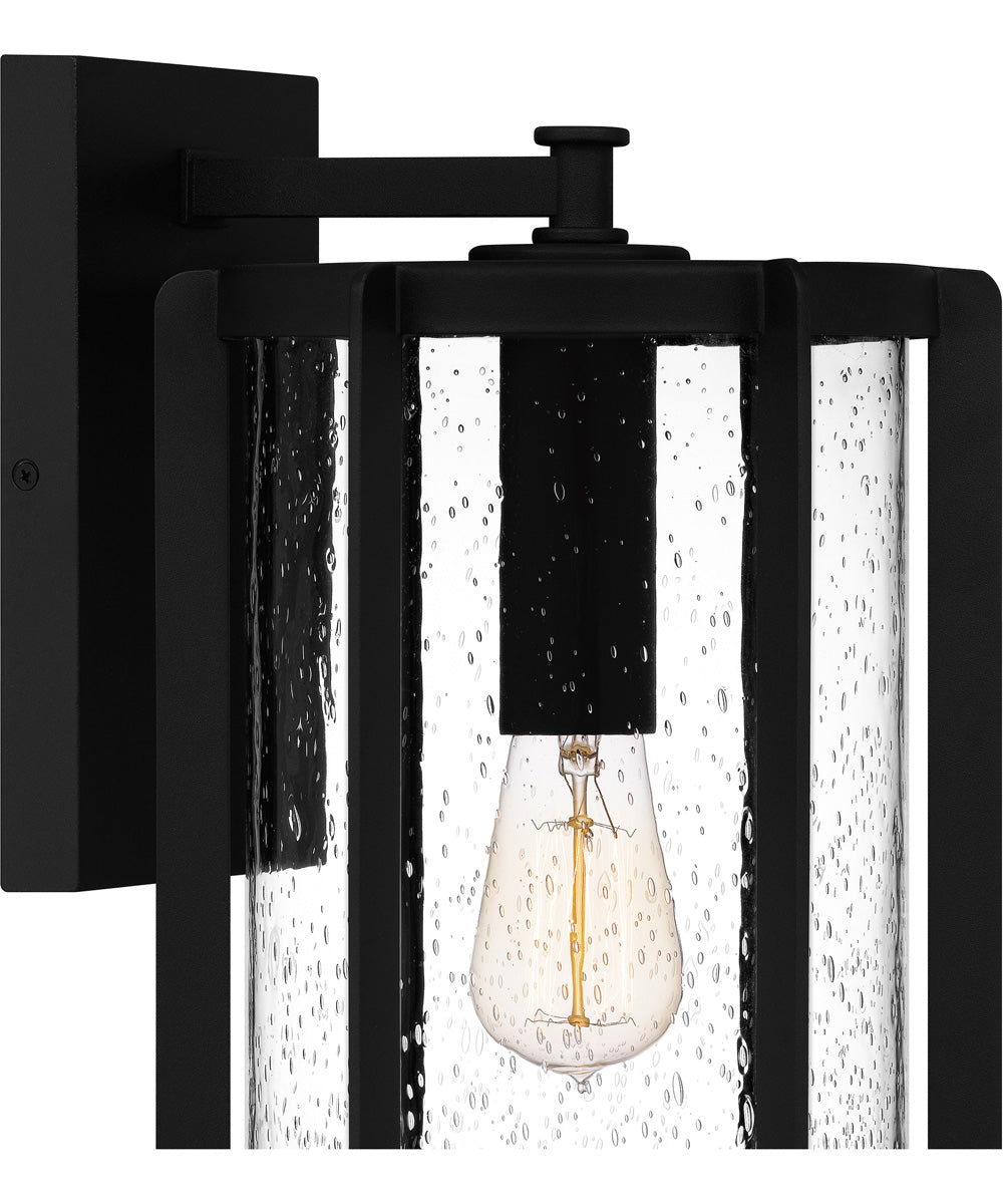 Hazel Large 1-light Outdoor Wall Light  Coastal Armour Aluminum Earth Black