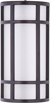 12"H Moon Ray LED Outdoor Wall Sconce Bronze