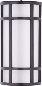 12"H Moon Ray LED Outdoor Wall Sconce Bronze