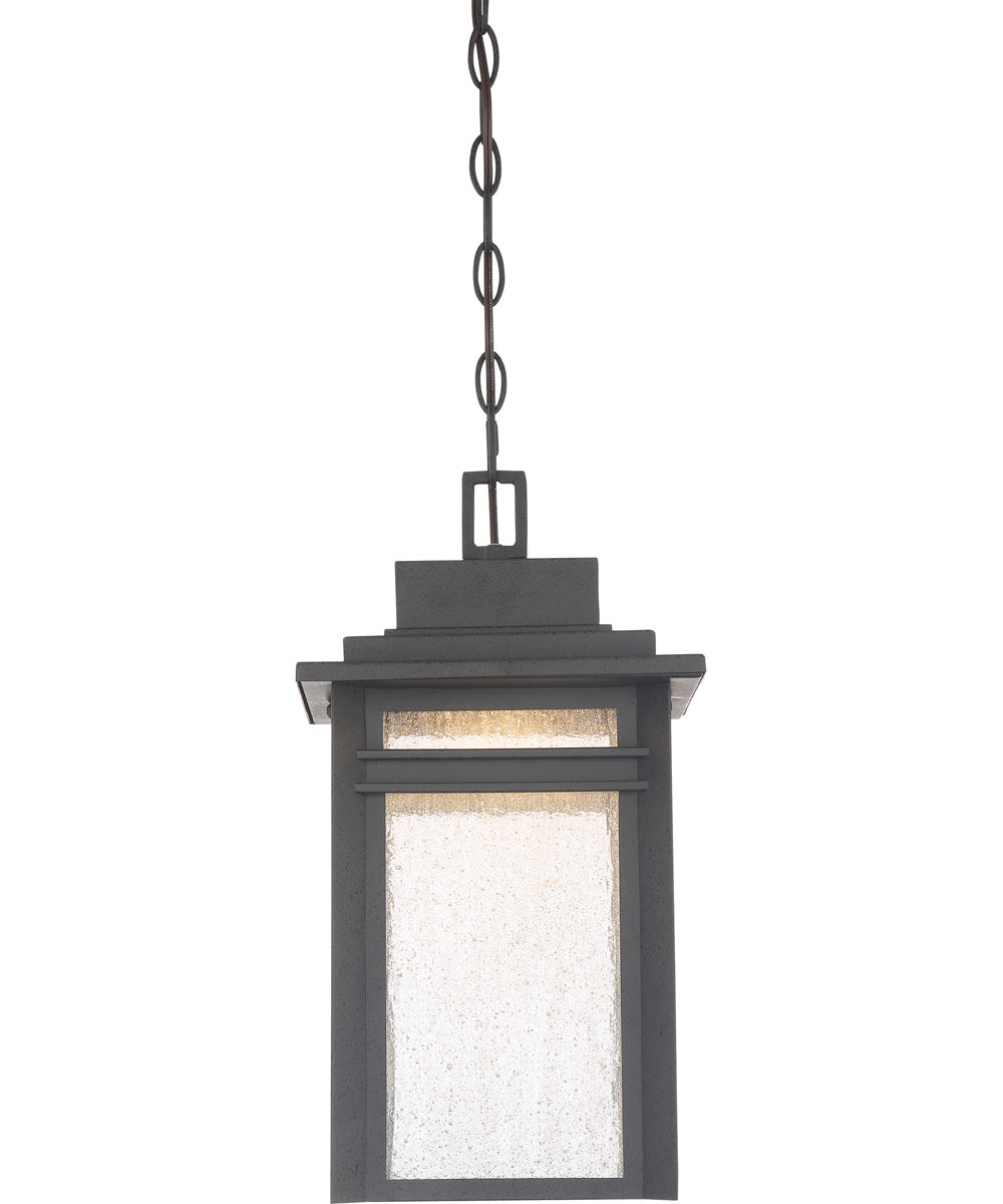 Beacon Large Outdoor Pendant Light Stone Black