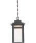 Beacon Large Outdoor Pendant Light Stone Black