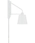 Alden 1-Light Sconce Matte White