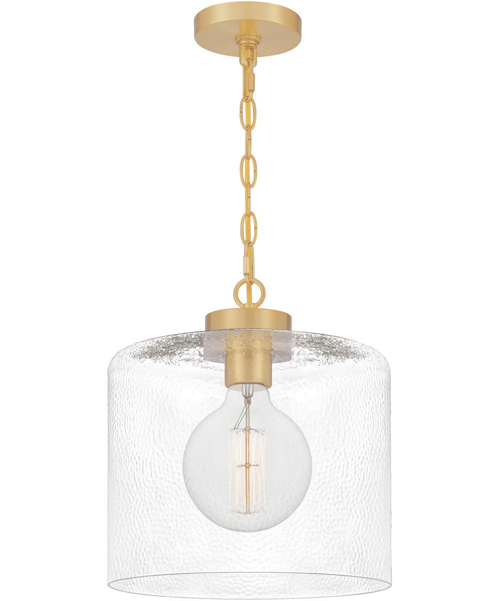Abner Small 1-light Mini Pendant Aged Brass