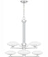Quoizel Chandelier 6-light Chandelier Polished Chrome