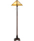 62"H Diamond Mission Floor Lamp
