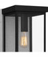 Ezra Medium 1-light Outdoor Wall Light Earth Black