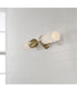 Devon 2-Light Sconce Matte Brass