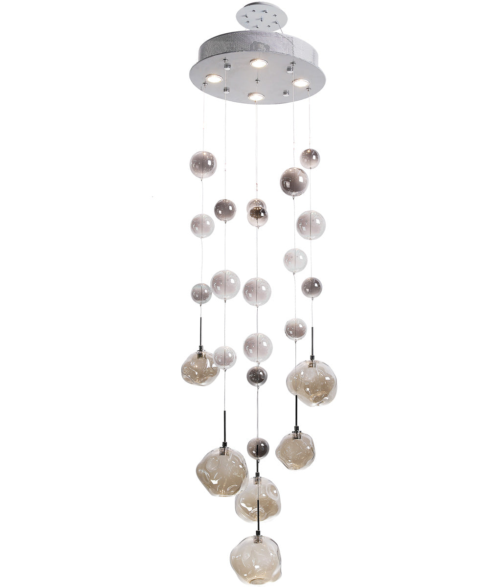 Sylas Hand Blown Art Glass Hanging Fixture