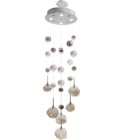 Sylas Hand Blown Art Glass Hanging Fixture