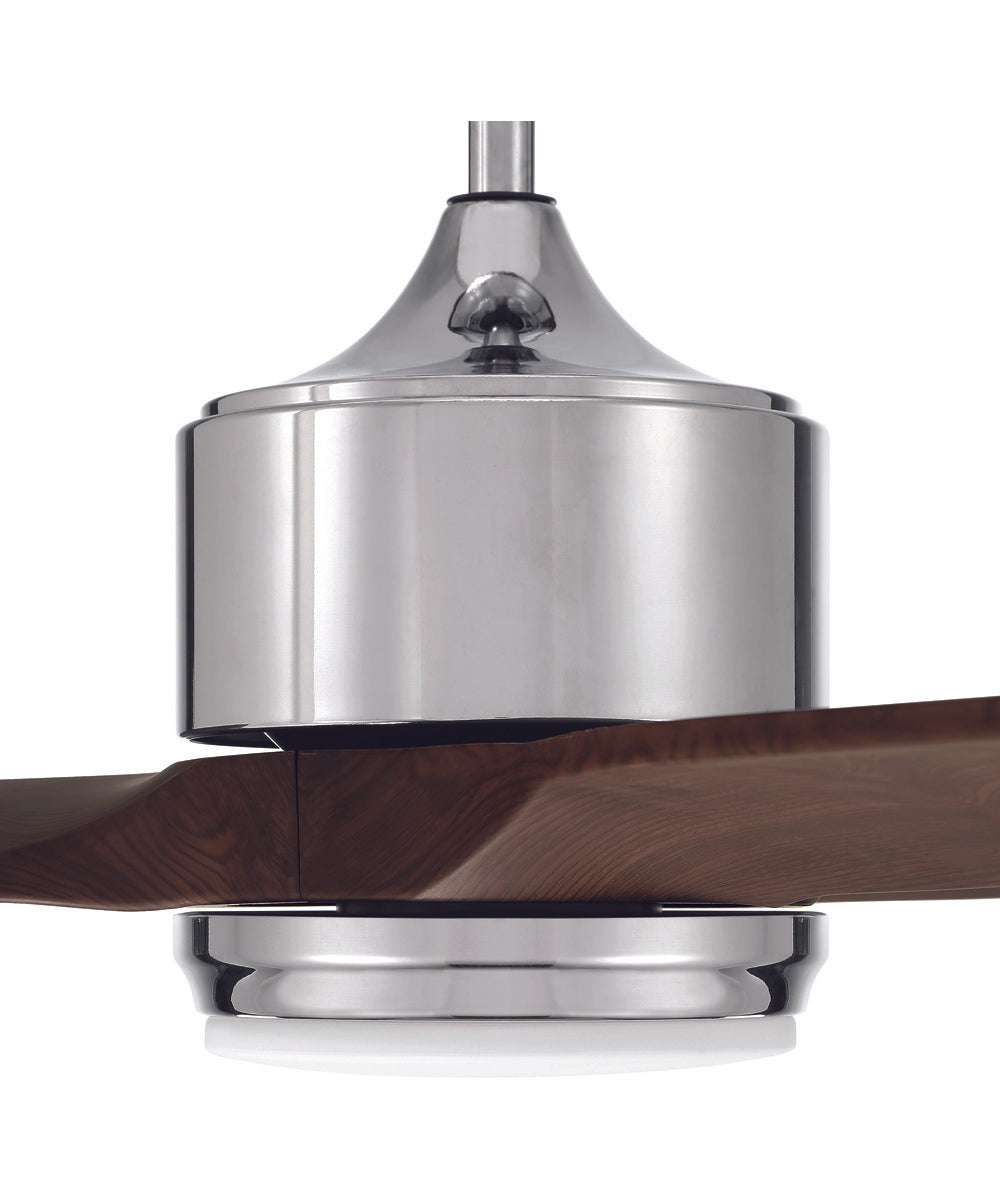 60" Mobi 1-Light Ceiling Fan Chrome