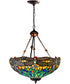 Anacapa Dragonfly Inverted Tiffany Hanging Fixture