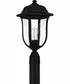 Mulberry Large 1-light Outdoor Post Light  Coastal Armour Matte Black