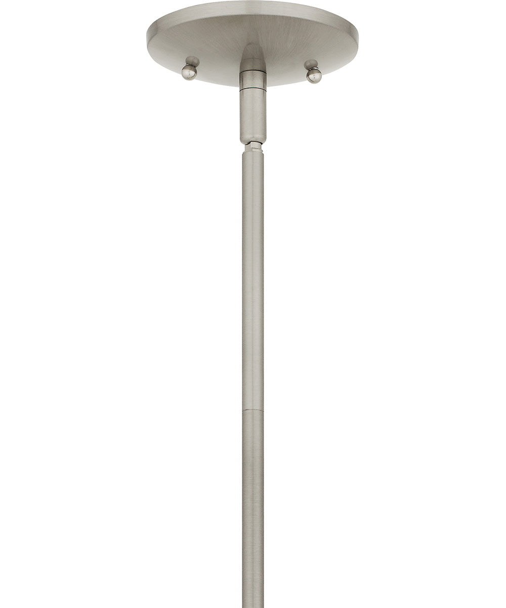 Quoizel Pendant Small 1-light Mini Pendant Brushed Nickel