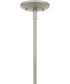 Quoizel Pendant Small 1-light Mini Pendant Brushed Nickel