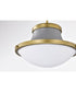 Lafayette 1-Light Pendant Matte Gray