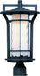 18"H Oakville LED 1-Light Outdoor Pole/Post Lantern Black Oxide