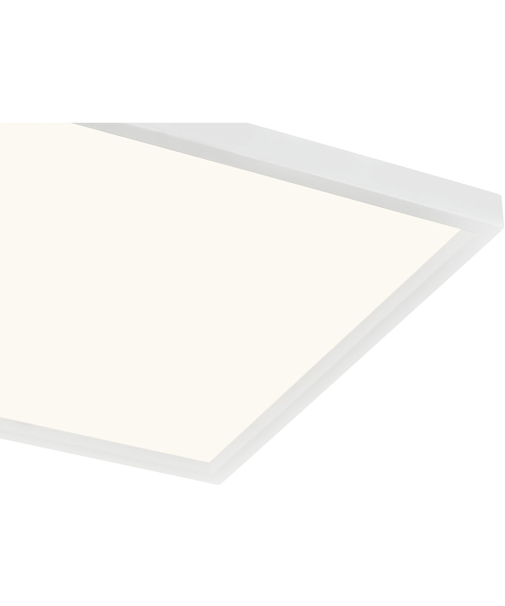 Outskirts  Flush Mount White Lustre