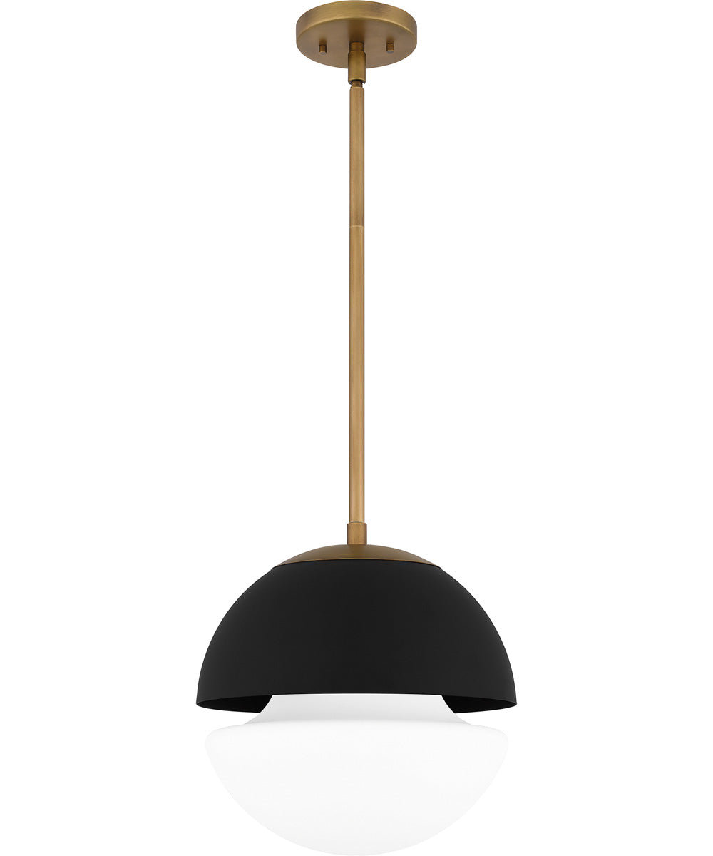 Quoizel Piccolo Pendant 1-light Mini Pendant Weathered Brass