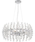 Valla 8-light Pendant Polished Chrome