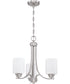 Bolden 3-Light Chandelier Brushed Polished Nickel