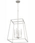 Prescott Large 4-light Pendant Brushed Nickel