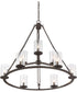 Buchanan 9-light Chandelier Western Bronze