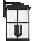 Mulligan Large 3-light Outdoor Wall Light Matte Black