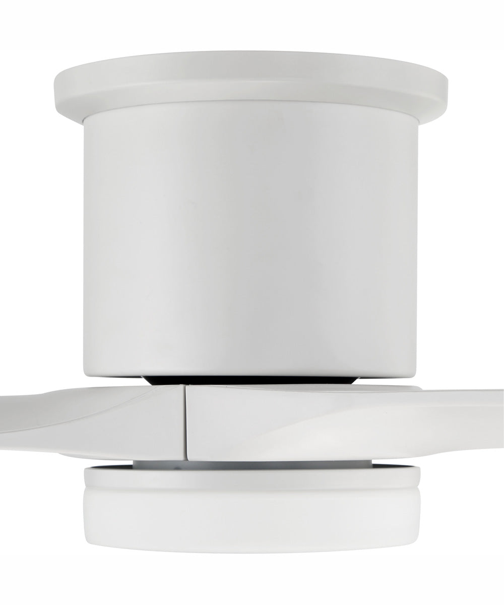 60" Burke 1-Light Ceiling Fan White