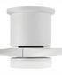 60" Burke 1-Light Ceiling Fan White
