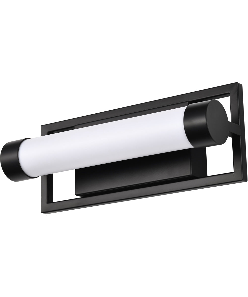 Canal  Vanity & Wall Matte Black