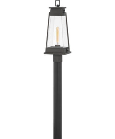 Arcadia 1-Light Large Outdoor Post Top or Pier Mount Lantern in Aged Copper Bronze