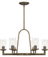 Antonin 6-light Chandelier Statuary Bronze