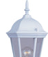 Maxim Westlake 1-Light Outdoor Pole/Post Lantern White 1001WT