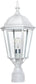Maxim Westlake 1-Light Outdoor Pole/Post Lantern White 1005WT