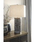 29"H Dayo Metal Table Lamp (1/CN) Gray/Gold