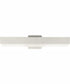 Semblance 24 in. Medium Modern 3CCT Integrated LED Linear Vanity Light Brushed Nickel