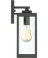 Westover Small 1-light Outdoor Wall Light Earth Black