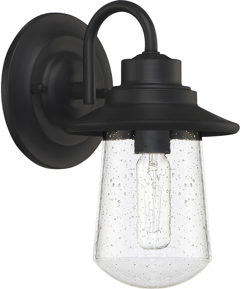 Radford Small 1-light Outdoor Wall Light Matte Black