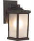 Resilience Lanterns 1-Light Outdoor Wall Lantern Bronze