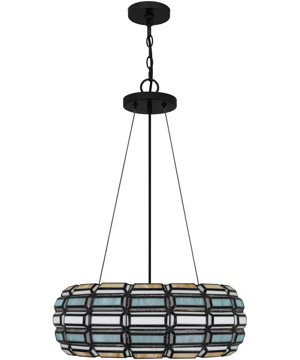 Shanghai 3-light Pendant Matte Black