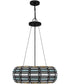 Shanghai 3-light Pendant Matte Black