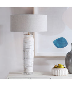Lenta White Table Lamp