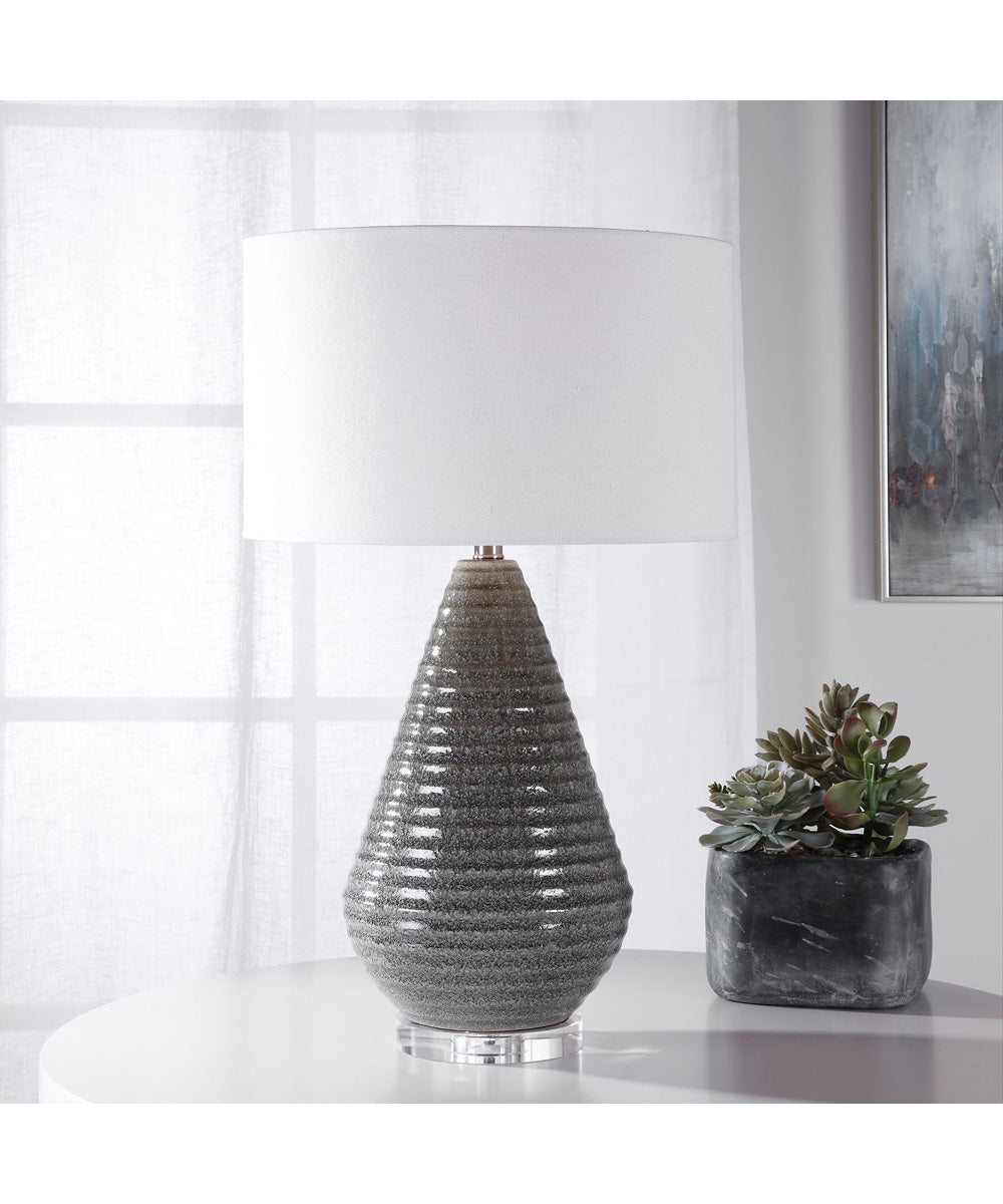 Carden Smoke Gray Table Lamp